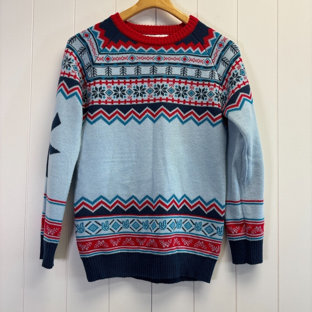 Dutch Bros Coffee Mens Classic Fair Isle Sweater Size S Dutch Mafia Coffee Lover